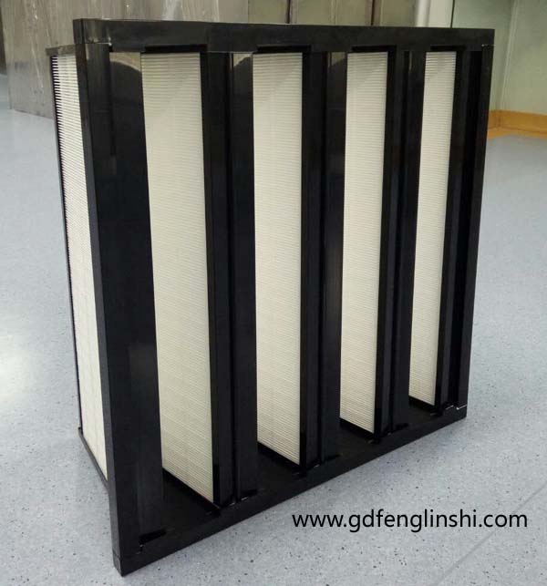 大風量組合式高效過濾器具有過濾面積大，阻力低，使用壽命長特點