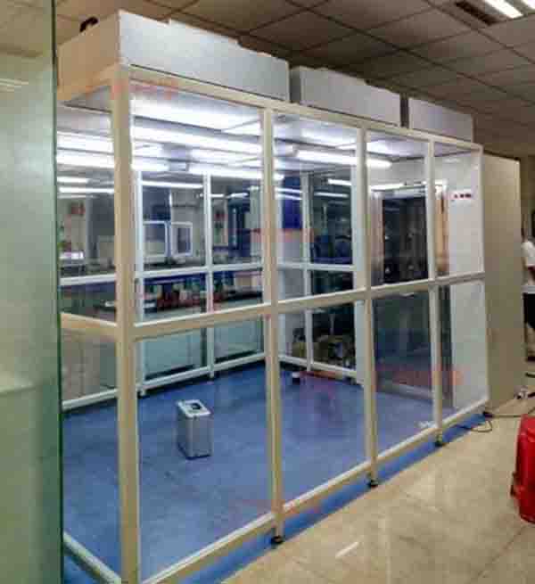 潔凈棚加風(fēng)淋室和傳遞窗 潔凈棚加風(fēng)淋室和傳遞窗